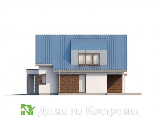Проект каркасного дома КДК-21